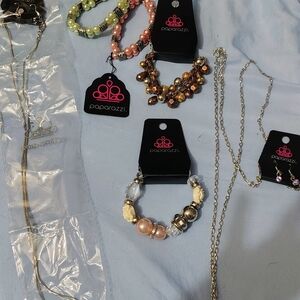 Paparazzi Gold and Silver Beaded Bracelet